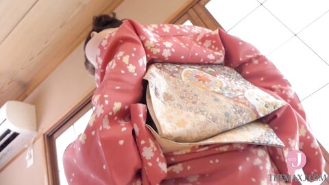 A Womans Expression As Natsuko Immerses Herself In Pleasure While Mess