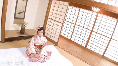 Blowbang And Fuck A Sexy Japanese Girl Dress With Kimono