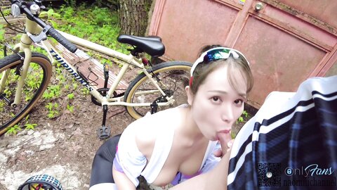 Cycling Sex！！ Sweatsmelling Sex Between Sweatsmelling Bodies