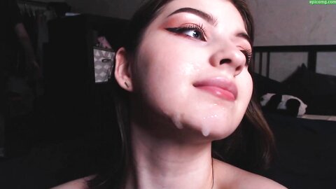 Russian Buttiful Polina Takes Cum In Mouth