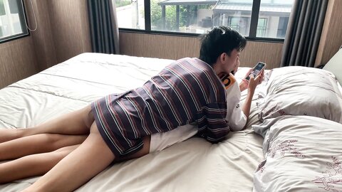 Found Asian Stepsister Watching