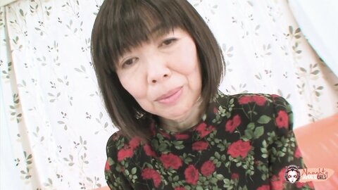 Granny Mitsuyo Morita Is In Shock At How Deep His Asian Meat Has Penetr