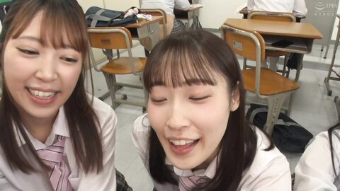 HUNTB-735 “Can You Make It Without Being Found Out ” A Little SEX Inside The Skirt In The Classroom! It...