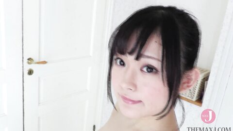 Cute Asian Petite With Tight Pretty Ass Bounces On Balls In Sexy Thong