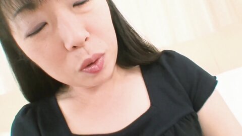 The Japanese Milf Has Small Tits But A Big Desire For Cock