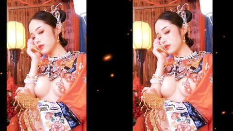 [Cosplay] 钛合金TiTi – 满清服饰（绿娇红姹）