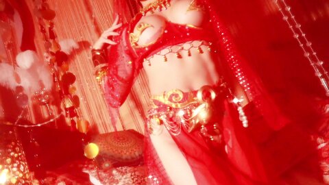 [Cosplay] 钛合金TiTi – 塞上红鸾异域风情