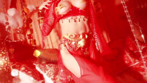 [Cosplay] 钛合金TiTi – 塞上红鸾异域风情