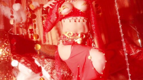 [Cosplay] 钛合金TiTi – 塞上红鸾异域风情