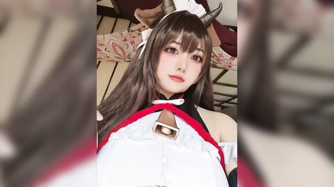 [Cosplay] Ganlory 啊日日 - Confused Maid 迷糊女仆