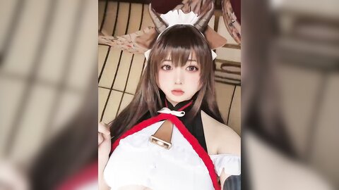 [Cosplay] Ganlory 啊日日 - Confused Maid 迷糊女仆