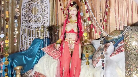 [Cosplay] 钛合金TiTi – 塞上红鸾异域风情 (2)