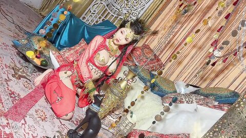 [Cosplay] 钛合金TiTi – 塞上红鸾异域风情 (2)
