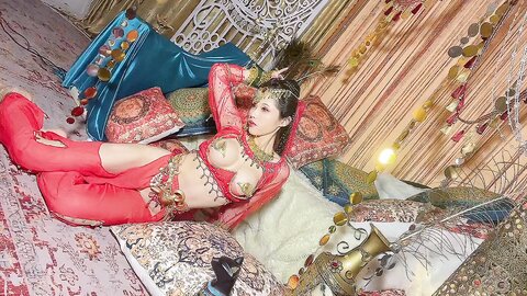 [Cosplay] 钛合金TiTi – 塞上红鸾异域风情 (2)