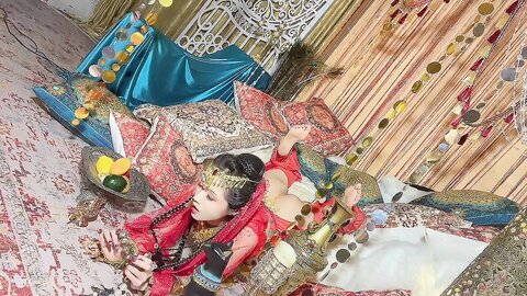 [Cosplay] 钛合金TiTi – 塞上红鸾异域风情 (2)