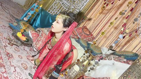 [Cosplay] 钛合金TiTi – 塞上红鸾异域风情 (2)