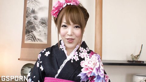 Interview And Fuck A Sexy Japanese 18 Yo Girl Dress Kimono