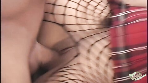Kimmy Wears A Fishnet Outfit While Having Sex With Her Bf