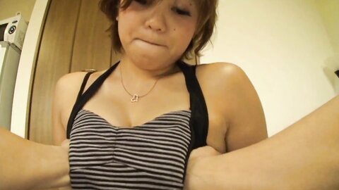 Slutty Asian With A Big Bush Gets Fucked With Cum On Her Tits