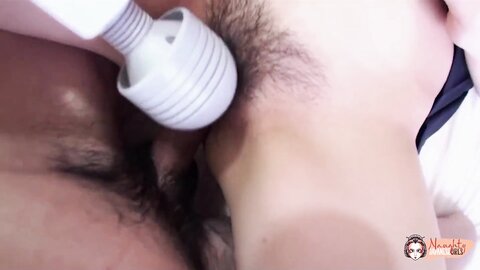 While Showering A Hot Japanese Girl Gets Caught Masturbating So She Suc