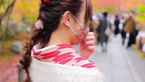 着物で紅葉????✨_by_いくみ
