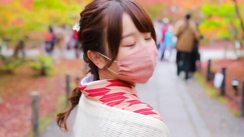 着物で紅葉????✨_by_いくみ