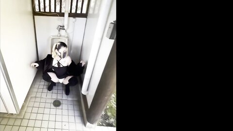 4108883 Exclusif 25% DE RÉDUCTION !!![Quantité limitée dans le temps WV plus 1000 pt de réduction !!!] (1 Came Special) Femme blonde mariée juste après l`accouchement, couverte de dettes, s`expose à l`extérie...