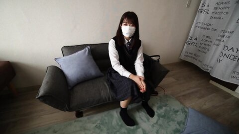 534IND-088 Delete preparedness [uniform girl] Bring a free generation Momojiri Mika into your home and...