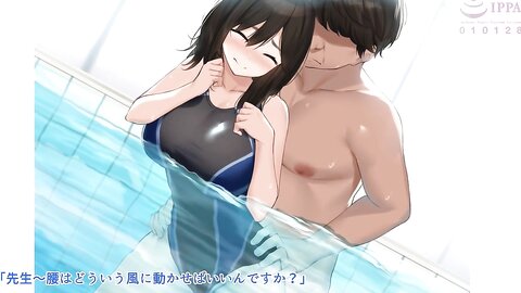 AMCP-123 【アニメ】爆乳が悩みの水泳インストラクターお姉さんがエロすぎるから生ハメ中出ししたら○○○中毒になった The Motion Anime