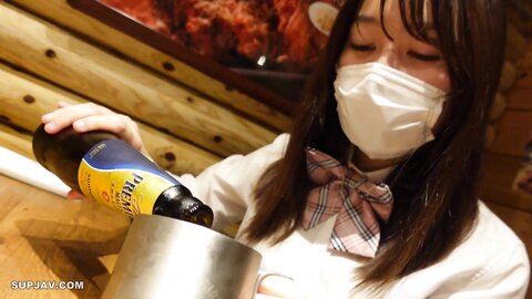 3081582 First shot Limited number Uncensored A Female Student Practising Positively for the Choir Competition