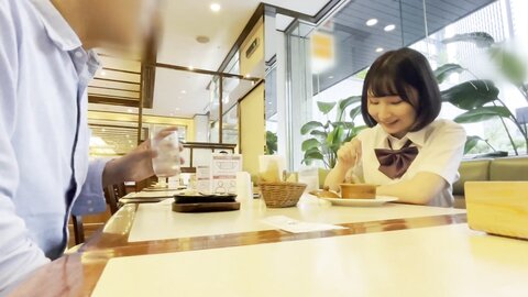 NNPJ-528 A miracle I met Lori Kawa J ● (18 years old) on SNS.School sabo meets a father from the daytime...
