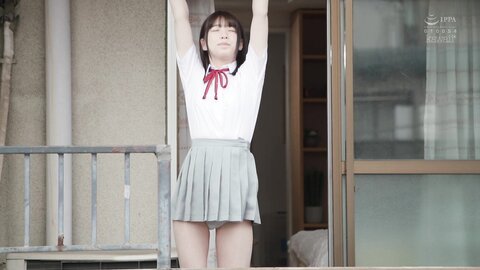 CAWD-426 In the garbage room of a neighbor, the end of the uniform girl who was impregnated with 58 shots in...