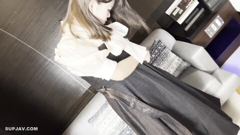 3087081 No College Girl with Beautiful Body and Smooth Black Hair - Tap into Her Neat and Clean Girlfriend and Press Her for Thick Nakadashi Seeding