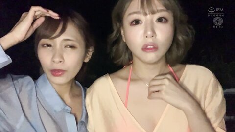 BBAN-391 Mao Hamasaki and Rika Ai argued on local girls on the beach in midsummer and lesbian nampa!Lets...