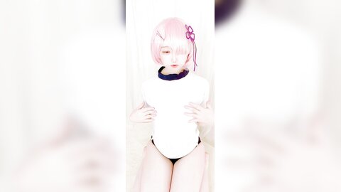 2022-12-27 【動画】乳首がぽろりしちゃうラ　ム [1G1V-52.78MB]