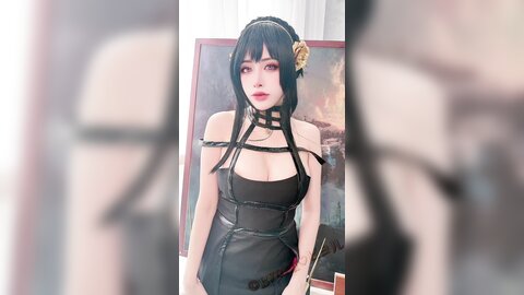 [Cosplay] Byoru - Yor Forger Shiny Dress (Spy x Family) (6)