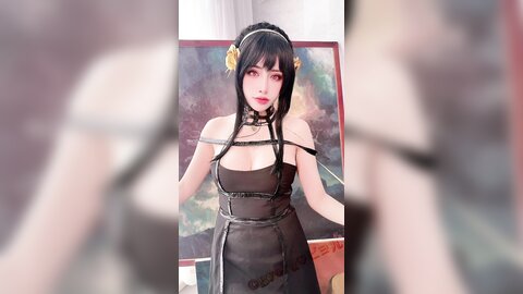 [Cosplay] Byoru - Yor Forger Shiny Dress (Spy x Family) (6)