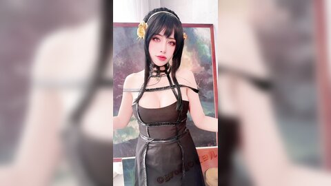 [Cosplay] Byoru - Yor Forger Shiny Dress (Spy x Family) (6)
