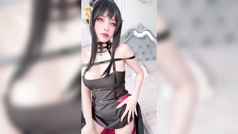 [Cosplay] Byoru - Yor Forger Shiny Dress (Spy x Family) (5)