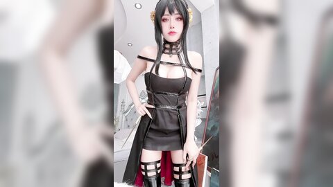 [Cosplay] Byoru - Yor Forger Shiny Dress (Spy x Family) (7)