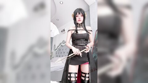 [Cosplay] Byoru - Yor Forger Shiny Dress (Spy x Family) (7)