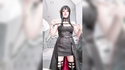 [Cosplay] Byoru - Yor Forger Shiny Dress (Spy x Family) (7)