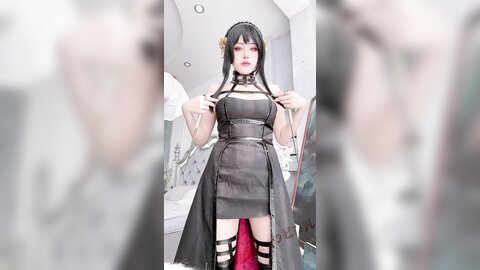 [Cosplay] Byoru - Yor Forger Shiny Dress (Spy x Family) (7)