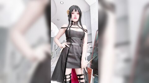 [Cosplay] Byoru - Yor Forger Shiny Dress (Spy x Family) (7)