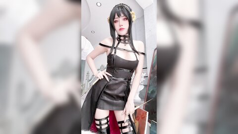 [Cosplay] Byoru - Yor Forger Shiny Dress (Spy x Family) (7)