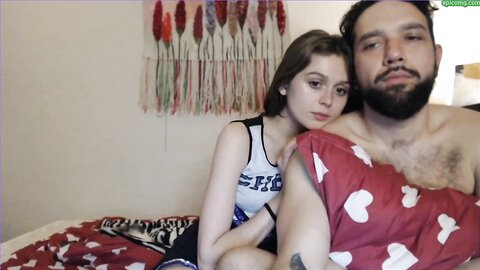 Russian Performers Nina And Michael Tits Covered With Cum