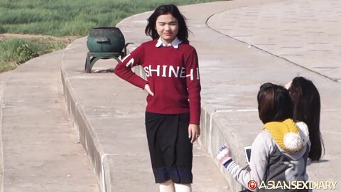 Horny Asian *** In Uniform