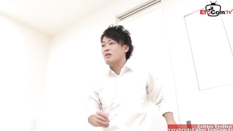 Japanese College Teenage Girl Gets A Creampie In Her Hairy Pussy In The