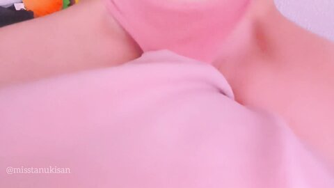 Fucking Humping Pillow In Hot Day Summer Pink Girl Cute Vibrator Orgasm