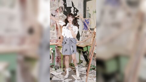 [Cosplay] 咬一口兔娘 - NO.122 未成名画作&B+WITH+U [71P1V-1.62G]